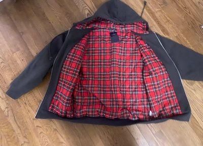Brandy Melville Plaid Christy Hoodie Size L - $45 (25% Off Retail) New With  Tags - From Ava