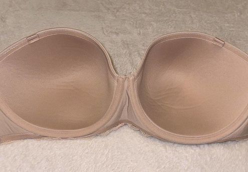 Victoria's Secret Torrid Curve Plus Size Nude Strapless Bra Size