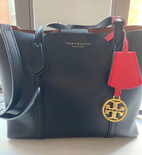 Tory Burch SMALL PERRY TRIPLE-COMPARTMENT TOTE BAG Black - $143 (64% Off  Retail) - From Griffin