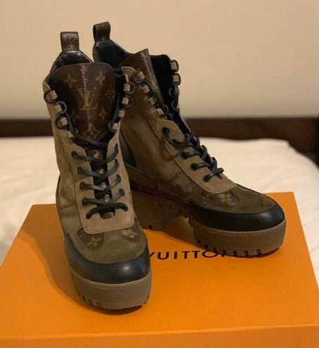 Louis Vuitton 2018 Creeper Hiking Boots - Brown Boots, Shoes - LOU801086