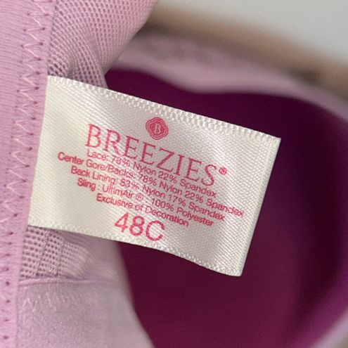 Breezies Lace Underwire Bra Multiple Size 48 C - $14 - From Shannon