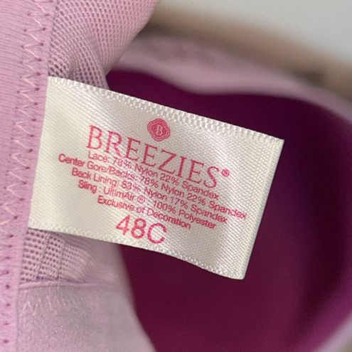 Breezies Lace Underwire Bra Multiple Size 48 C - $14 - From