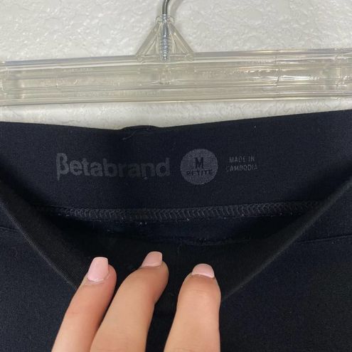 Betabrand, Pants & Jumpsuits, Betabrand Black Dress Pant Yoga Pants  Straight Leg Size Small Short Petite