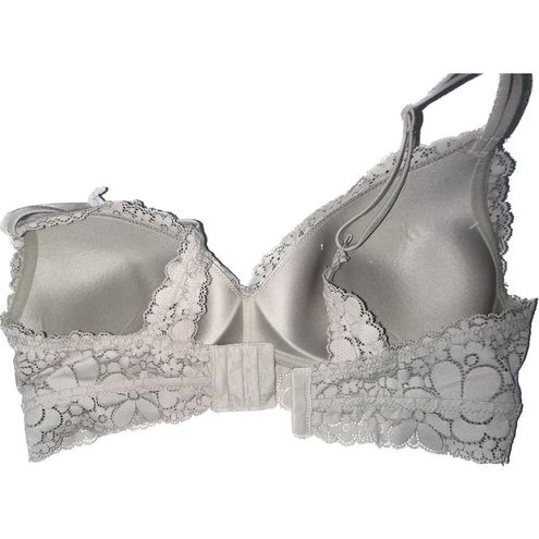 Aerie Real Happy Wireless Lightly Lined Candy Lace Bra Nude Size 38B Tan -  $14 - From Christine