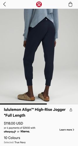 Lululemon Align High-Rise Jogger Blue Size 4 - $31 (73% Off Retail