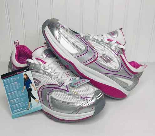 skechers shape ups pink