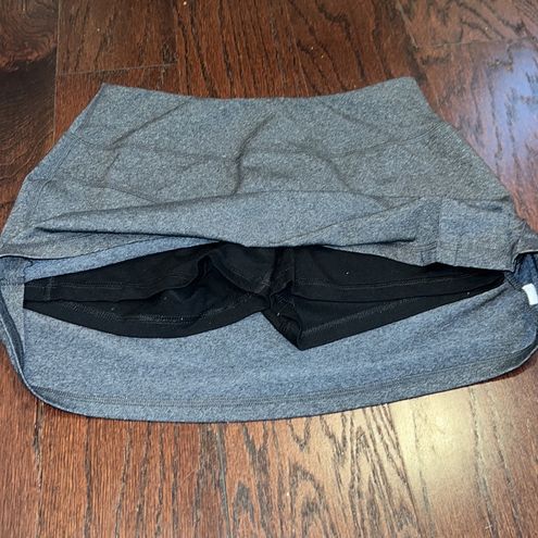 Tek Gear Shapewear Women's Dark Gray Active Skort Skirt Built in