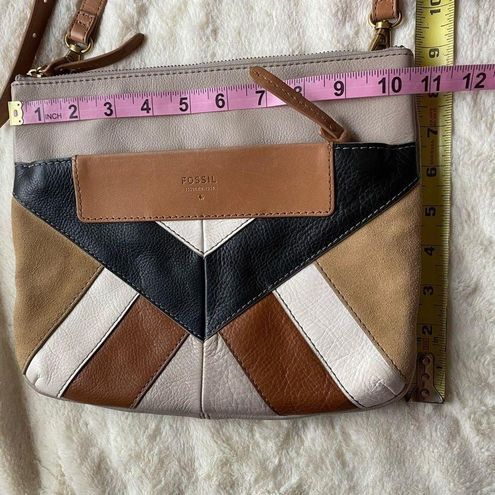 Fossil Neutral Multi Colorblock Amanda Mini Crossbody Bag - $55 - From  Kristine