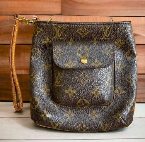 Louis Vuitton Monogram Partition Clutch/ Handbag