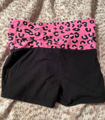 Buy Victoria's Secret Baby Pink Leopard Hearts Cotton Short