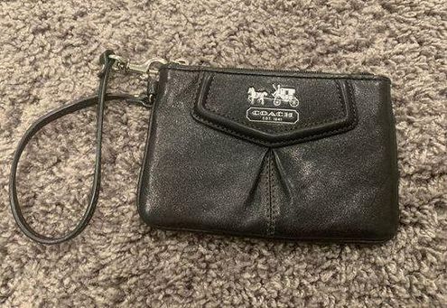 Coach Black Wallet Wristlet - $29 - From Alexis