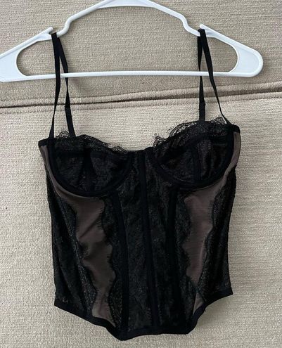 Urban Outfitters Out From Under Modern Love Corset Black - $21 (63% Off  Retail) - From Rebecca