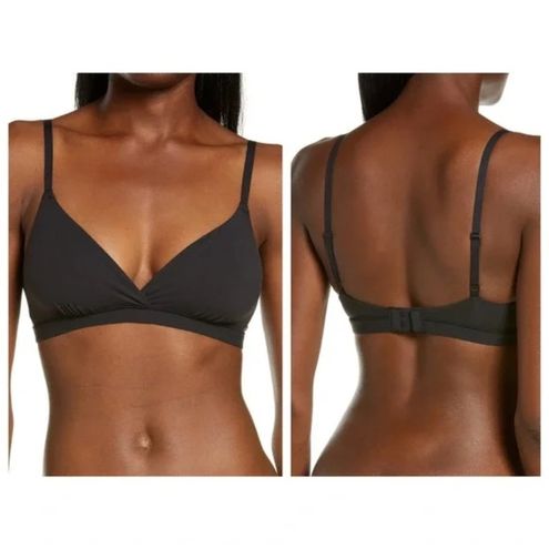 SKIMS New fits everybody crossover bralette Size 2XL Color: Onyx - $35 New  With Tags - From Tiffany