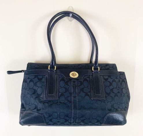Coach Vintage Signature Hampton Handbag Black - $78 (81% Off Retail) - From Kristen Coach Vintage Signature Hampton Handbag Black - $78 (81% Off Retail) - From Kristen