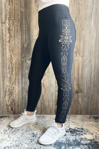 Spiritual Gangster Eye Laser Cut Legging Size M - From Marissa