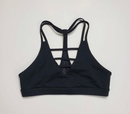 ZYIA, Intimates & Sleepwear, Nwt Zyia Active Black Strappy Grid Bra Size  Large