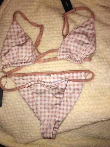 Lounge Underwear Lounge Green Miami Triangle Bikini Set Pink Size