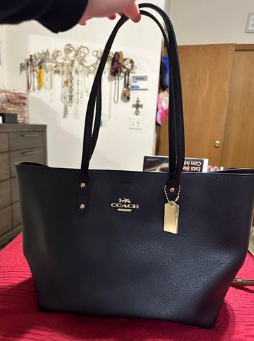 Coach Leather Town Tote