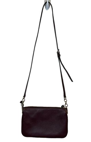 Kate Spade Deep Plum Madelyne Larchmont Avenue Crossbody Purse