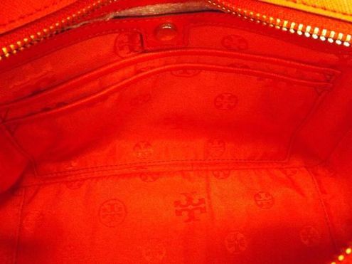 Tory Burch Robinson Bag Mini Square Vermillion Red Saffiano Leather Tote -  $135 (70% Off Retail) - From lauren