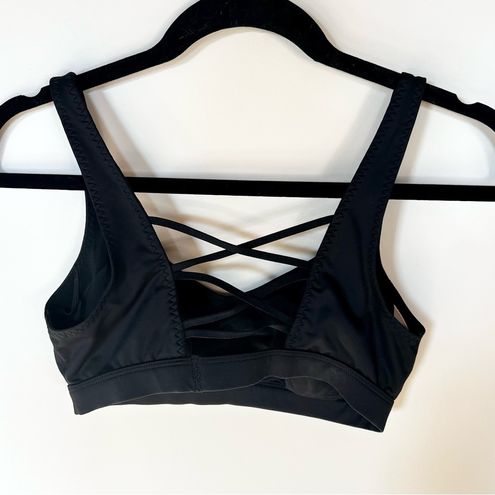 Victoria's Secret Black strappy sports bra - $9 - From Rebecca