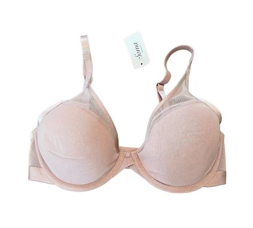 Soma Lightest Lift Mesh Plunge Bra, Adobe Rose