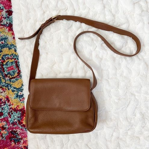 Stone Mountain Handbags Crossbody Women Brown Faux Pebbled Leather