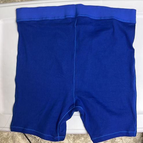 SKIMS NWT Rib Boxer Cobalt L Blue Size L - $88 - From Bae