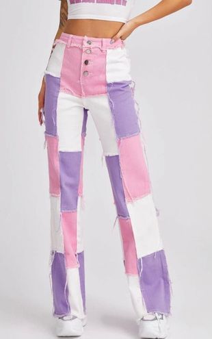 SheIn patchwork jeans Multiple - $20 