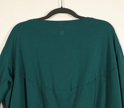 Lululemon EUC Long Sleeve Shirt in Teal Size M - $56 - From TheSouthern