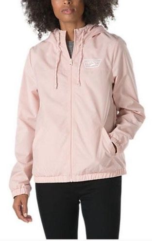 pink vans windbreaker