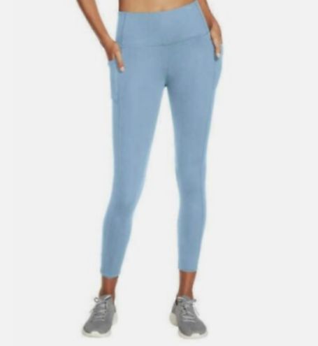 Skechers GO WALK High Rise High Waisted 7/8 Legging Sz L color: Blue Brand  New