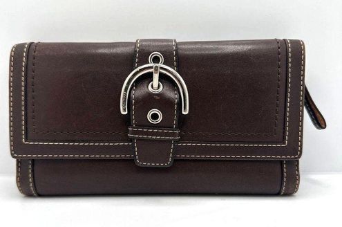 COACH buckle wallet