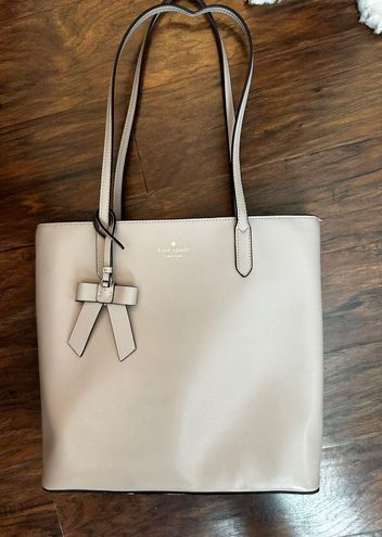 KATE SPADE #37257 Nude Leather Large Tote Bag