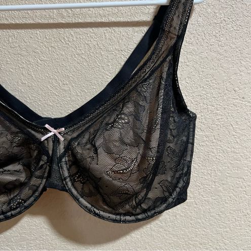 Cacique black nude tan modern lace bra 40DDD Size undefined - $21 - From  Maria