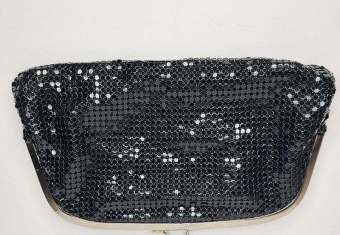 La Regale Black Mesh Evening Sparkly Handbag/Clutch - $32 - From Persa