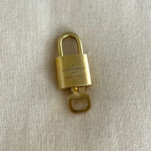 Louis Vuitton Brass Lock & Key Set - Neutrals Bag Accessories