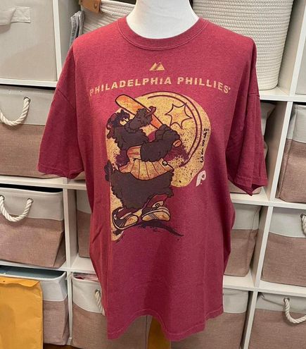 Majestic, Shirts & Tops, Phillies Phanatic Jersey