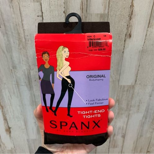 Spanx NWT Tight End Tights Original Bodyshaping Bittersweet Brown