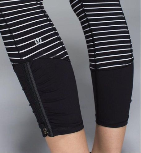 Lululemon Runday Parallel Stripes Crop