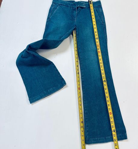 Mens-Denim Indigo-Bell-Bottoms-Flared-Jeans-60's 70's style retro vintage  new