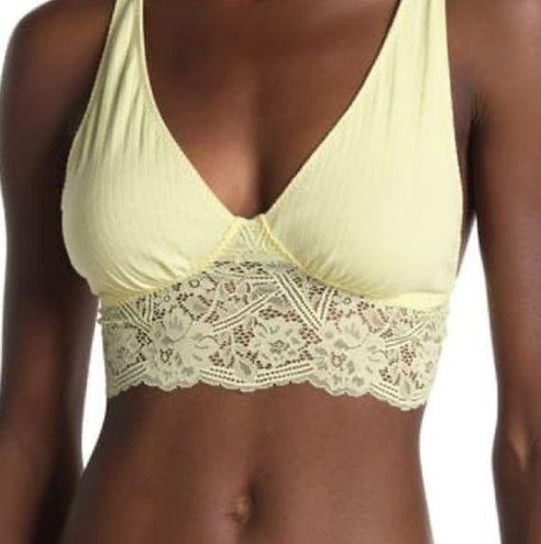 Free People Teegan Lace Trim Bralette Size Small - $19 New With