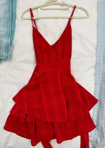 Princess Polly Theodora Romper In Red Size 4 - $20 (66% Off Retail) - From  Maya