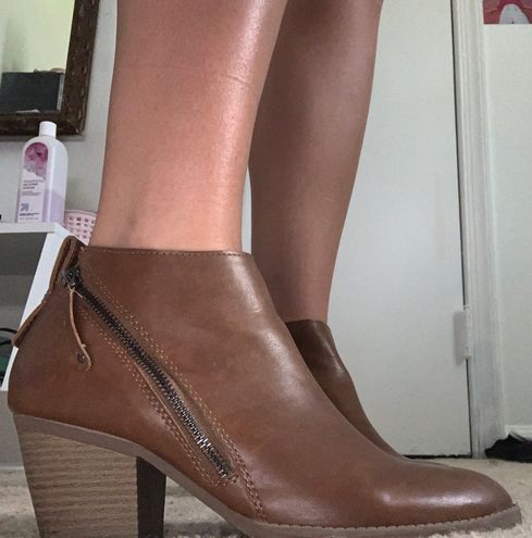 target tan booties