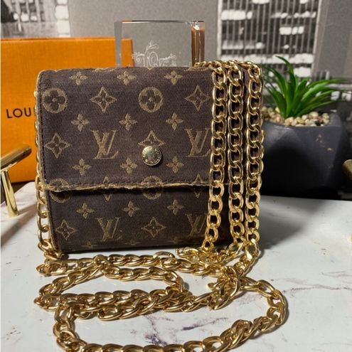 Louis Vuitton Authentic Denim Mini Lin Long Wallet - $317 - From Vonna