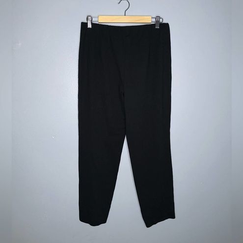 J.Jill Ponte Slim Leg Stretch Pull On Pants Black Size Medium Casual  Minimal - $40 - From Taylor