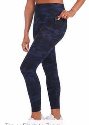 Danskin NEW Ladies' High Rise Brushed Legging Medium 8/10 Blue