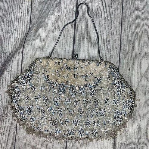 Hand Held Beaded Clutch