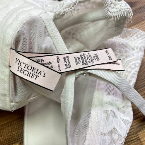 Victoria's Secret Dream Angel Lace Corset White - $45 (35% Off