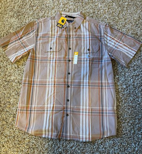 Carhartt Loose Fit Midweight Short Sleeve Plaid Shirt